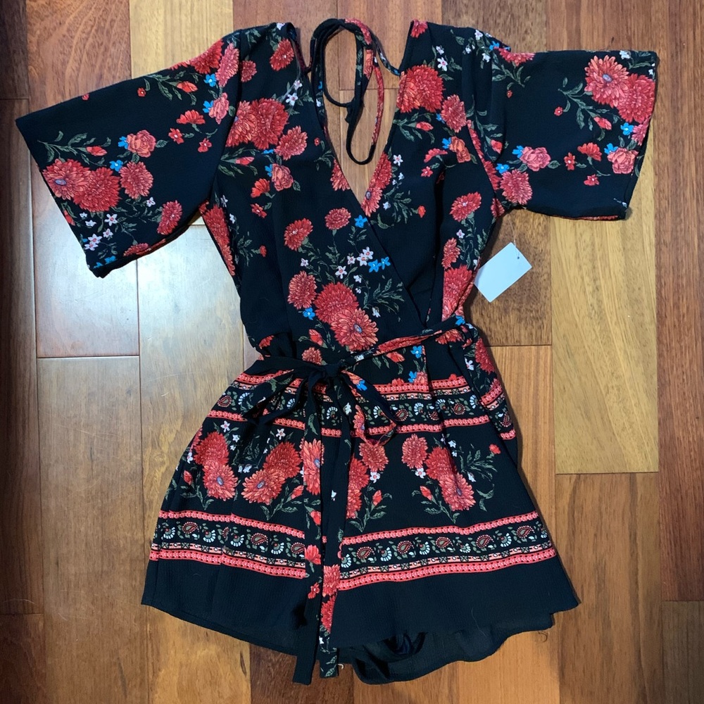 Floral Romper